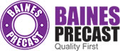 Baines precast logo