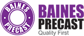 Baines precast logo